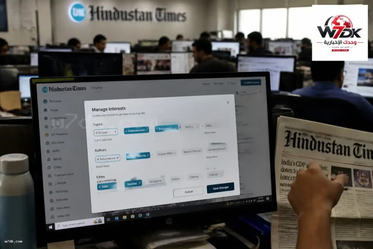 خدمة جديدة من Hindustan Times.. كيف تغير تجربة متابعة الأخبار باهتماماتك فقط؟