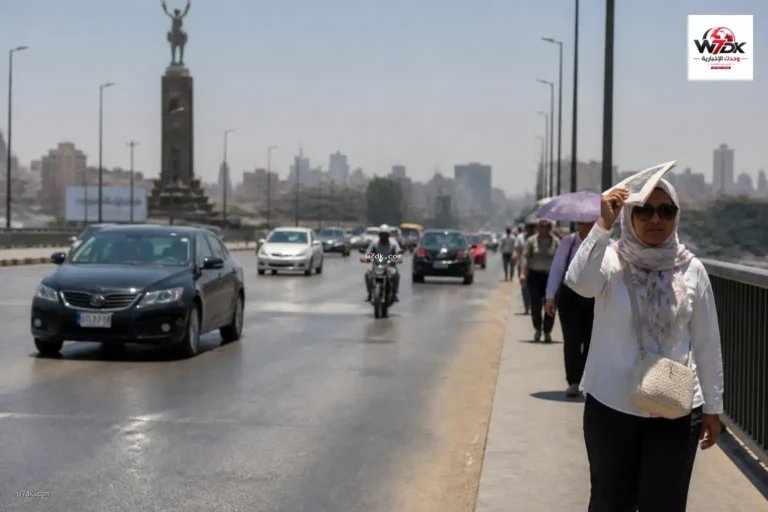 موجة حر شديدة تضرب معظم أنحاء مصر ودرجات حرارة قياسية اليوم