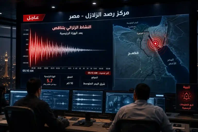 بعد رصد 5 توابع.. المعهد القومي يكشف تطورات زلزال مصر ويحسم الجدل