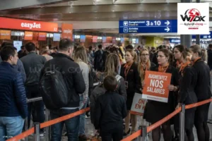إضراب طاقم easyJet يؤدي إلى إلغاء 100 رحلة من مطارات فرنسا