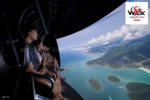 تجربة "Flying Over Indonesia": أول مسرح طائر في إندونيسيا يقدم جولة افتراضية مدهشة