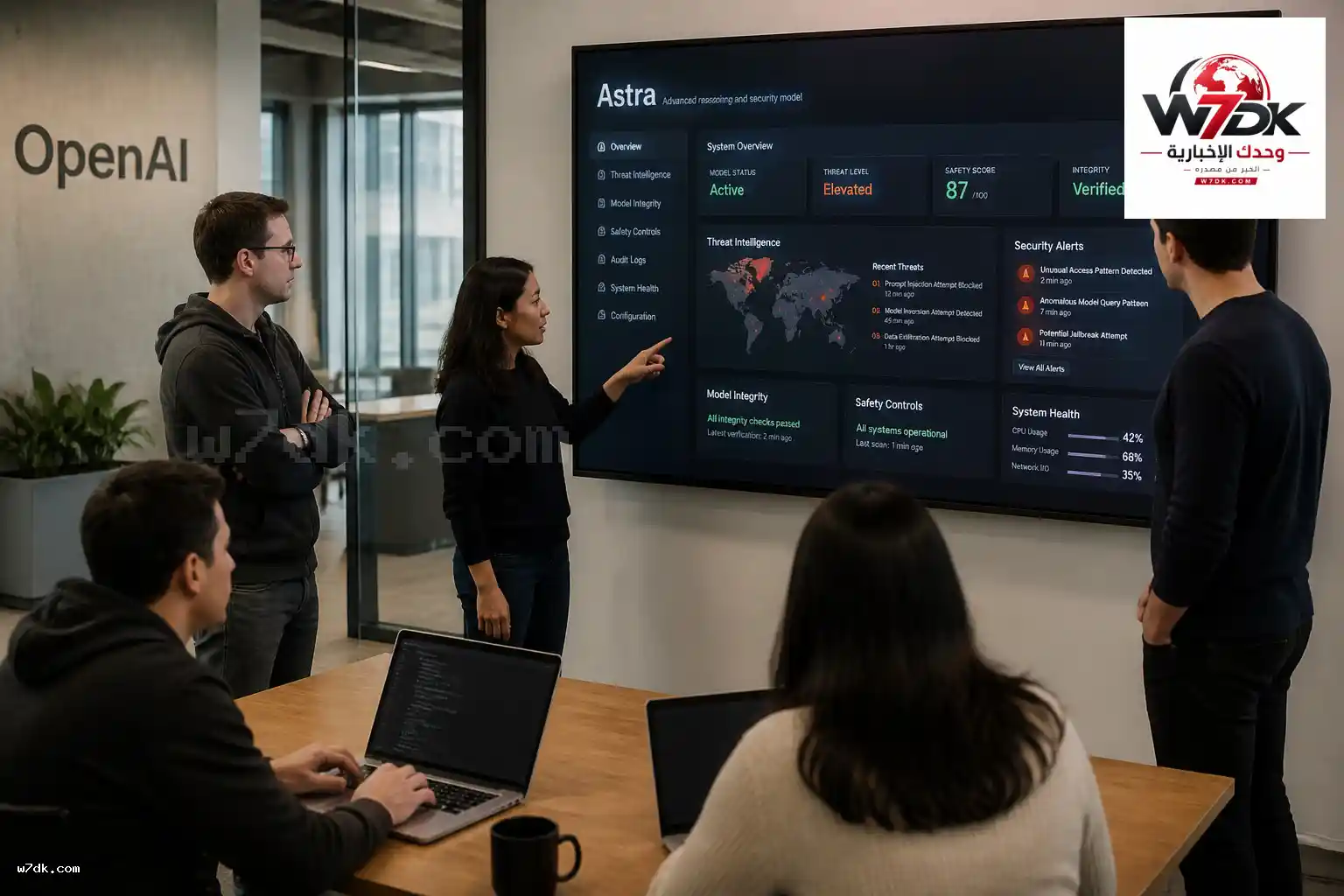 OpenAI توقف تطوير نموذج Astra وتنسق مع هيئات أمنية لاختبار قدراته
