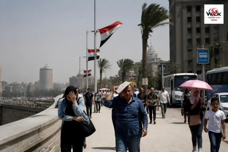 رياح قوية وحرارة مرتفعة تضرب عدة محافظات مصرية اليوم