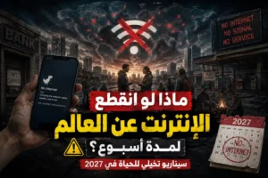 سيناريو تخيلي انقطاع الإنترنت عن العالم 2027